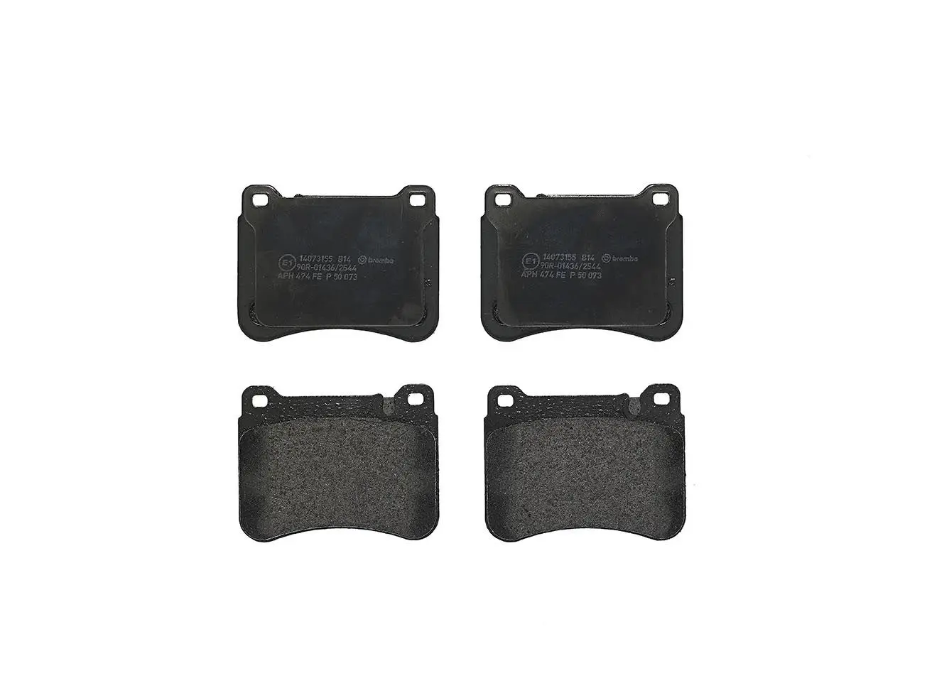Sada brzdových destiček, kotoučová brzda BREMBO P 50 073