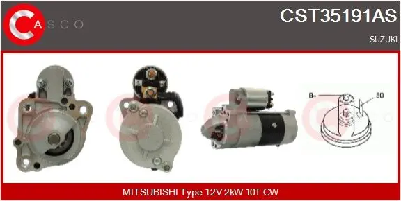 Startér CASCO CST35191AS