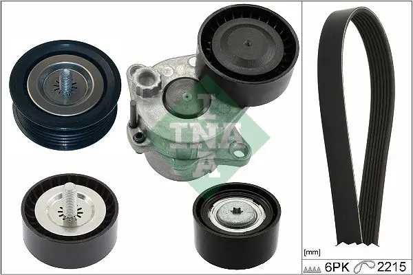 Sada žebrovaných klínových řemenů Schaeffler INA 529 0361 10