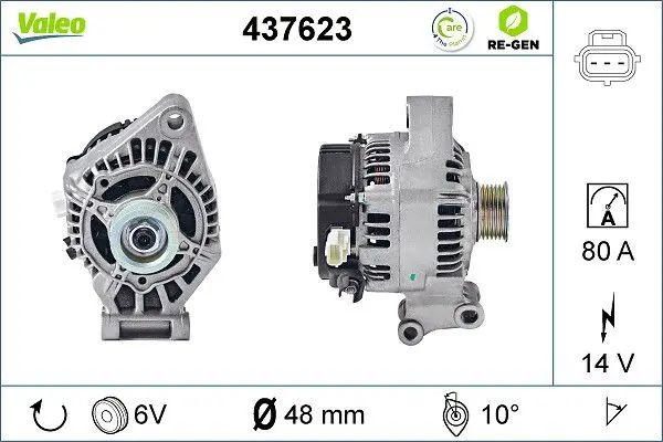generátor VALEO 437623