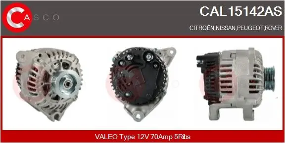 generátor CASCO CAL15142AS
