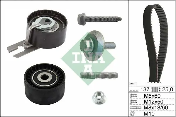 Sada rozvodového řemene Schaeffler INA 530 0375 10