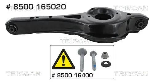 Řídicí páka, zavěšení kol TRISCAN 8500 165020