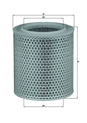 Vzduchový filtr KNECHT LX 478/1