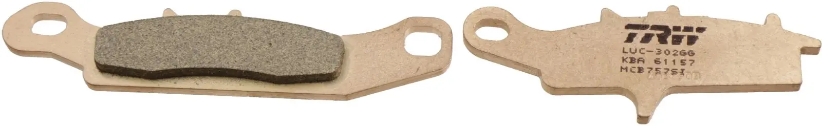 TRW ZF brzdové destičky KH342 KH349 sintrované OFFROAD KAWASAKI KFX 450 / 700 04-14, KVF 700 04-06, přední (TRW ZF brzdové destičky KH342 KH349)