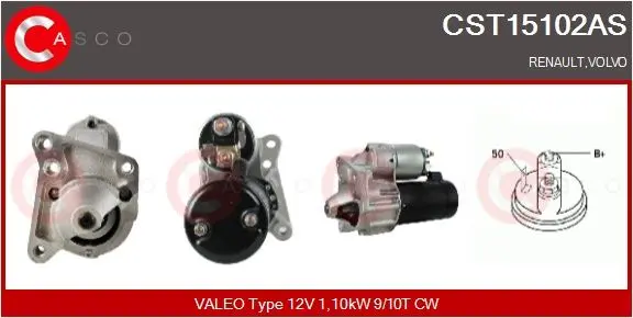 Startér CASCO CST15102AS