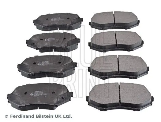 Sada brzdových destiček, kotoučová brzda BLUE PRINT ADC44282