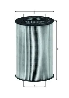 Vzduchový filtr MAHLE LX 813