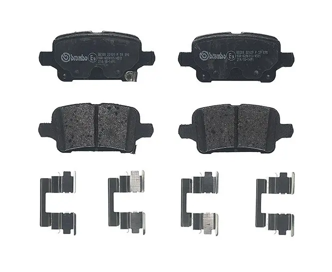 Sada brzdových destiček, kotoučová brzda BREMBO P 59 090
