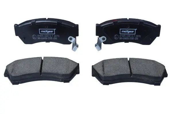 Sada brzdových destiček, kotoučová brzda MAXGEAR 19-0476