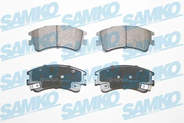 Sada brzdových destiček, kotoučová brzda SAMKO 5SP878