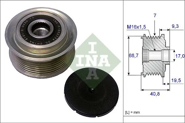 Předstihová spojka Schaeffler INA 535 0079 10