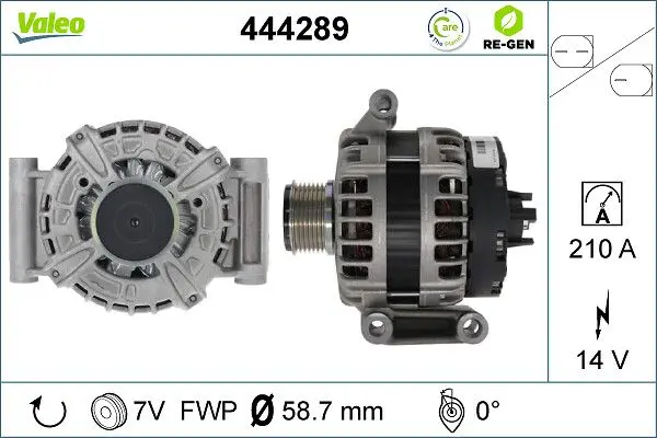 generátor VALEO 444289