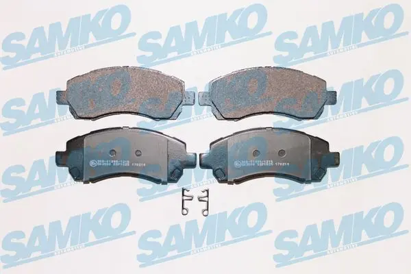 Sada brzdových destiček, kotoučová brzda SAMKO 5SP1025