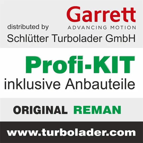 Dmychadlo, plnění SCHLÜTTER TURBOLADER 166-01350EOL