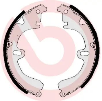 Sada brzdových čelistí BREMBO S 83 506
