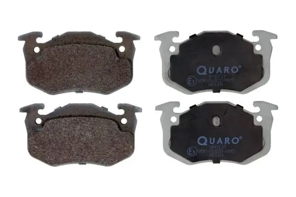 Sada brzdových destiček, kotoučová brzda QUARO QP0137