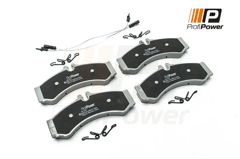Sada brzdových destiček, kotoučová brzda ProfiPower 1B1039