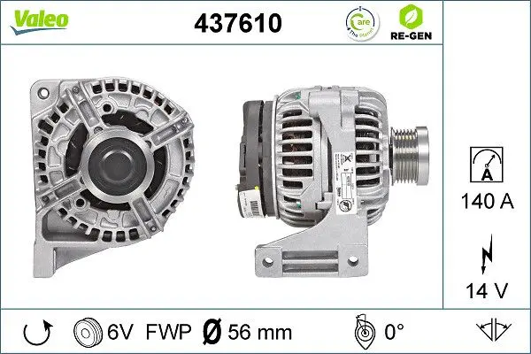 generátor VALEO 437610