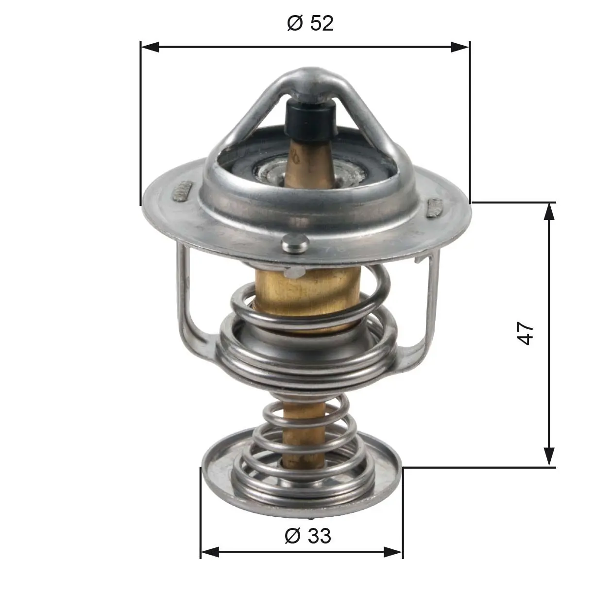 Termostat, chladivo GATES TH30580G1