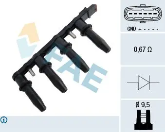 Zapalovací cívka FAE 80291