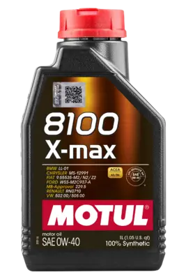 Motorový olej Motul 8100 X-MAX 0W-40, 1L