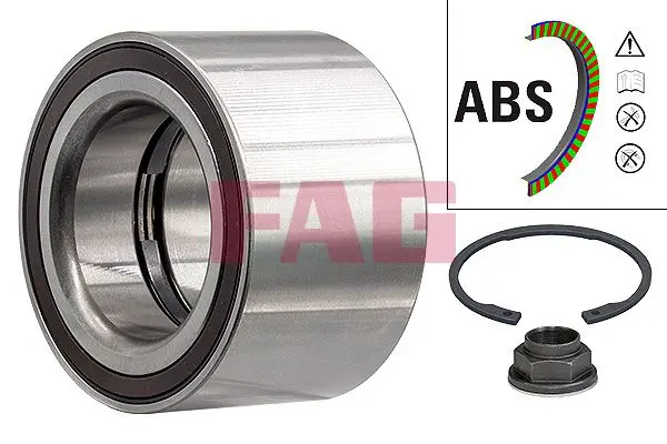 Sada ložisek kol Schaeffler FAG 713 6405 50