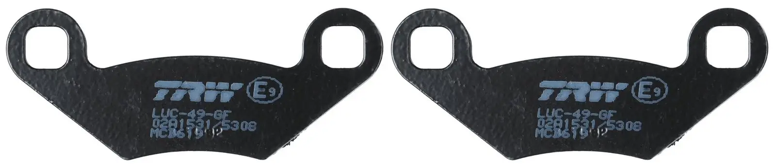 TRW ZF brzdové destičky KH159 organické POLARIS OUTLAW 450 08-10, SPORTSMAN 500 08-, SPORTSMAN 600 / 700 02-06, SPORTSMAN 800 05-11, RANGER 800 08-,