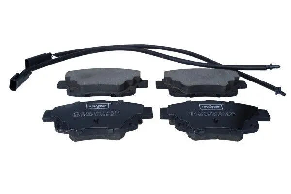 MAXGEAR Sada brzdových destiček, kotoučová brzda 190520