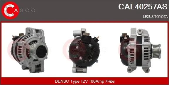 generátor CASCO CAL40257AS