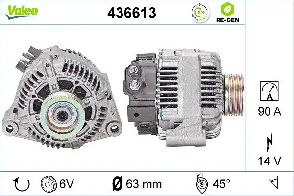 generátor VALEO 436613