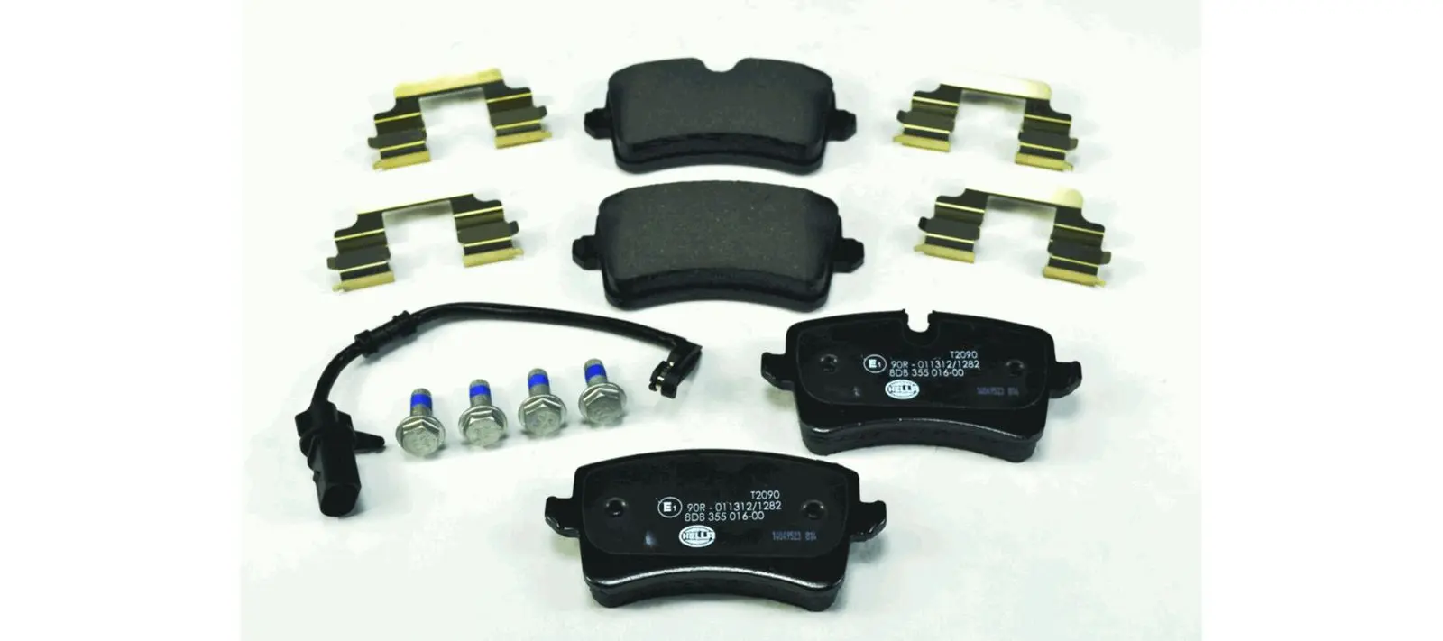 HELLA PAGID Sada brzdových destiček, kotoučová brzda 8DB355016001