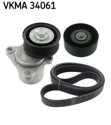 Sada žebrovaných klínových řemenů SKF VKMA 34061