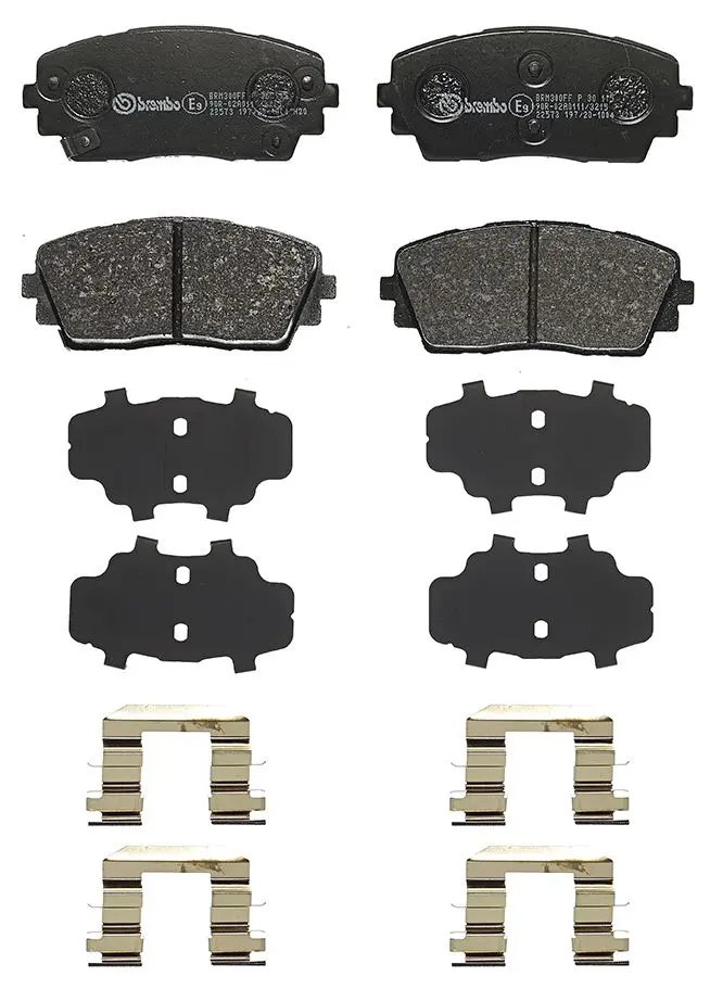 Sada brzdových destiček, kotoučová brzda BREMBO P 30 115