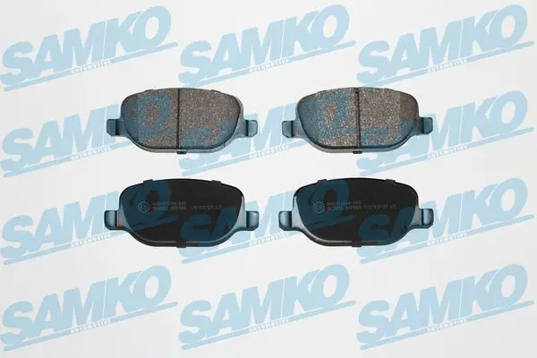 Sada brzdových destiček, kotoučová brzda SAMKO 5SP855