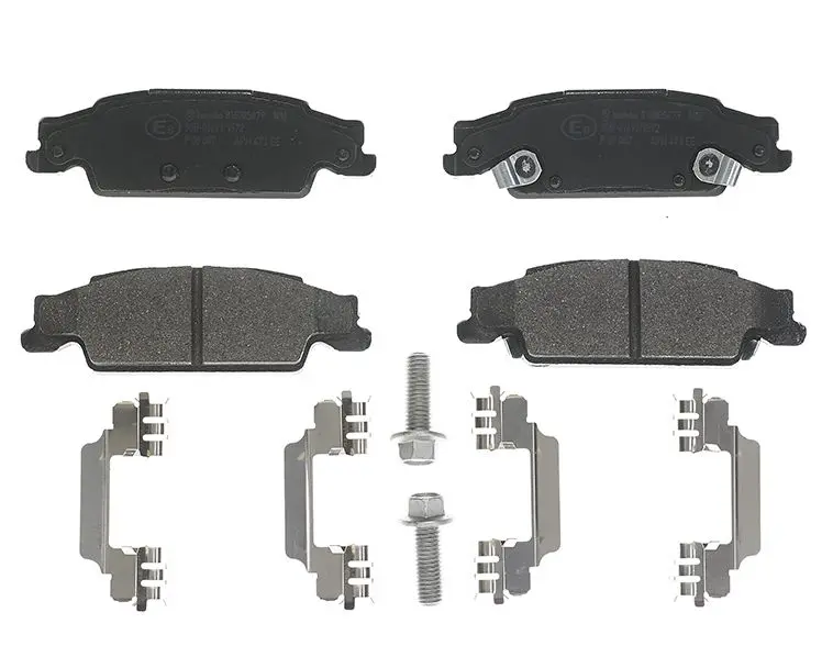 BREMBO Sada brzdových destiček, kotoučová brzda P09007