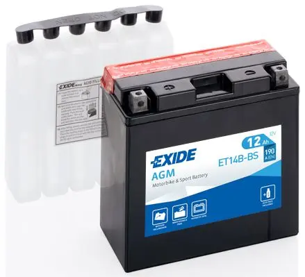 Exide YT14B-BS, ET14B-BS