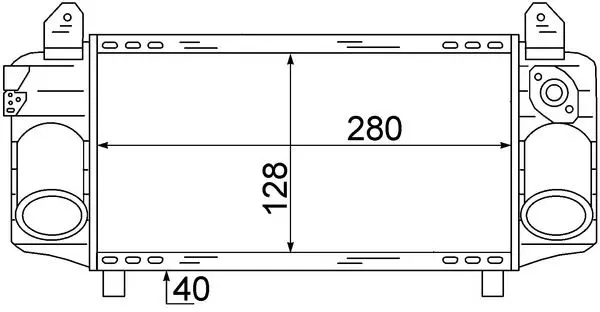 Chladič turba MAHLE CI 72 000S