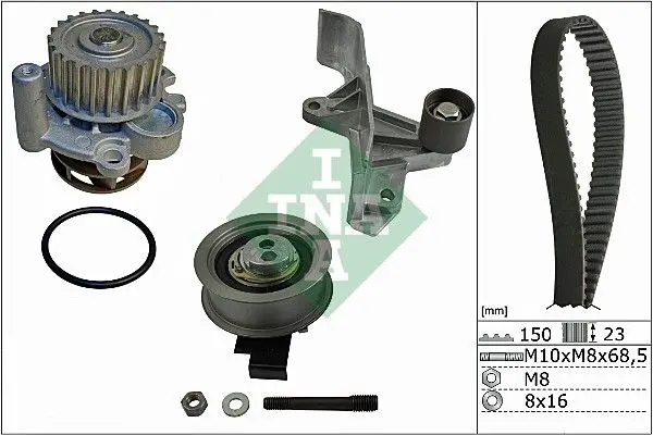 Vodní pumpa + sada ozubeného řemene Schaeffler INA 530 0546 30