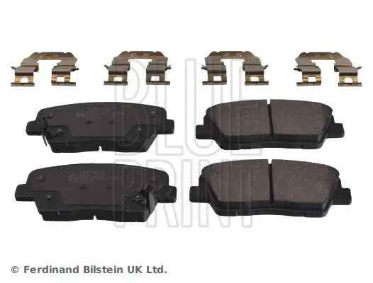 Sada brzdových destiček, kotoučová brzda BLUE PRINT ADG042126