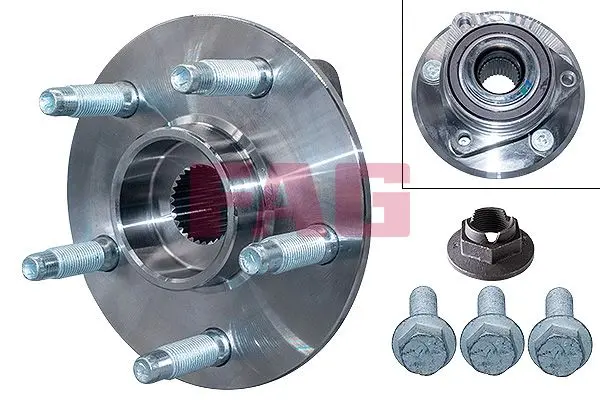 Sada ložisek kol Schaeffler FAG 713 6449 50