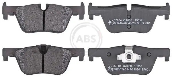 Sada brzdových destiček, kotoučová brzda A.B.S. 37904