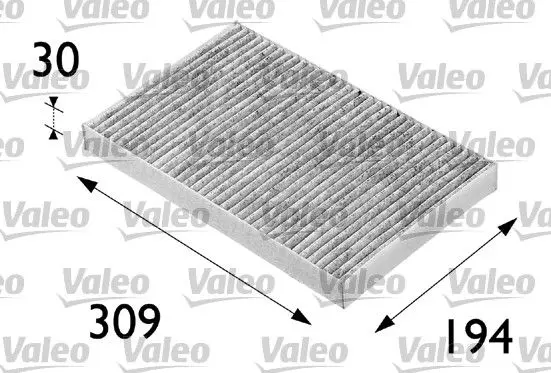 VALEO Filtr, vzduch v interiéru 698682