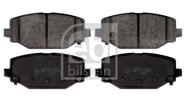 Sada brzdových destiček, kotoučová brzda FEBI BILSTEIN 116111