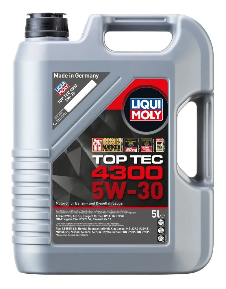 LIQUI MOLY Liqui Moly 3741 TOP TEC 4300 5W-30 5L 958590