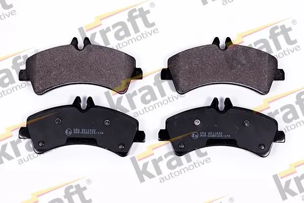 Sada brzdových destiček, kotoučová brzda KRAFT AUTOMOTIVE 6011092