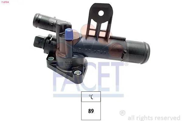 Termostat, chladivo FACET 7.8704