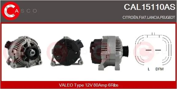 generátor CASCO CAL15110AS