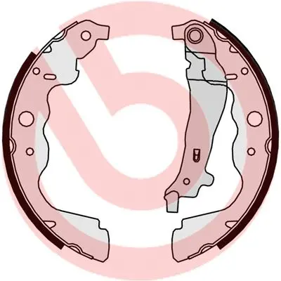 Sada brzdových čelistí BREMBO S 68 546