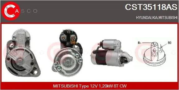 Startér CASCO CST35118AS
